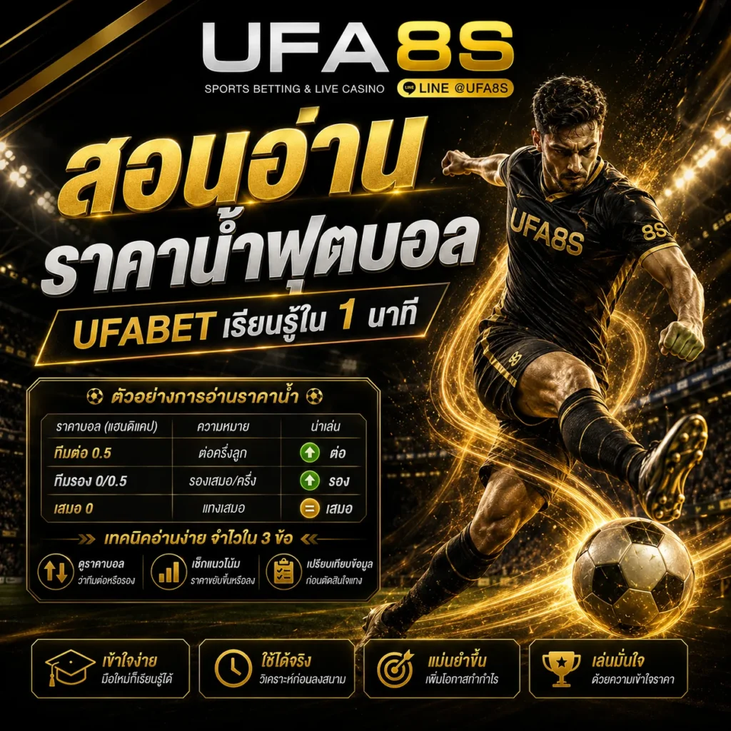 ค่าน้ำแทงบอล
