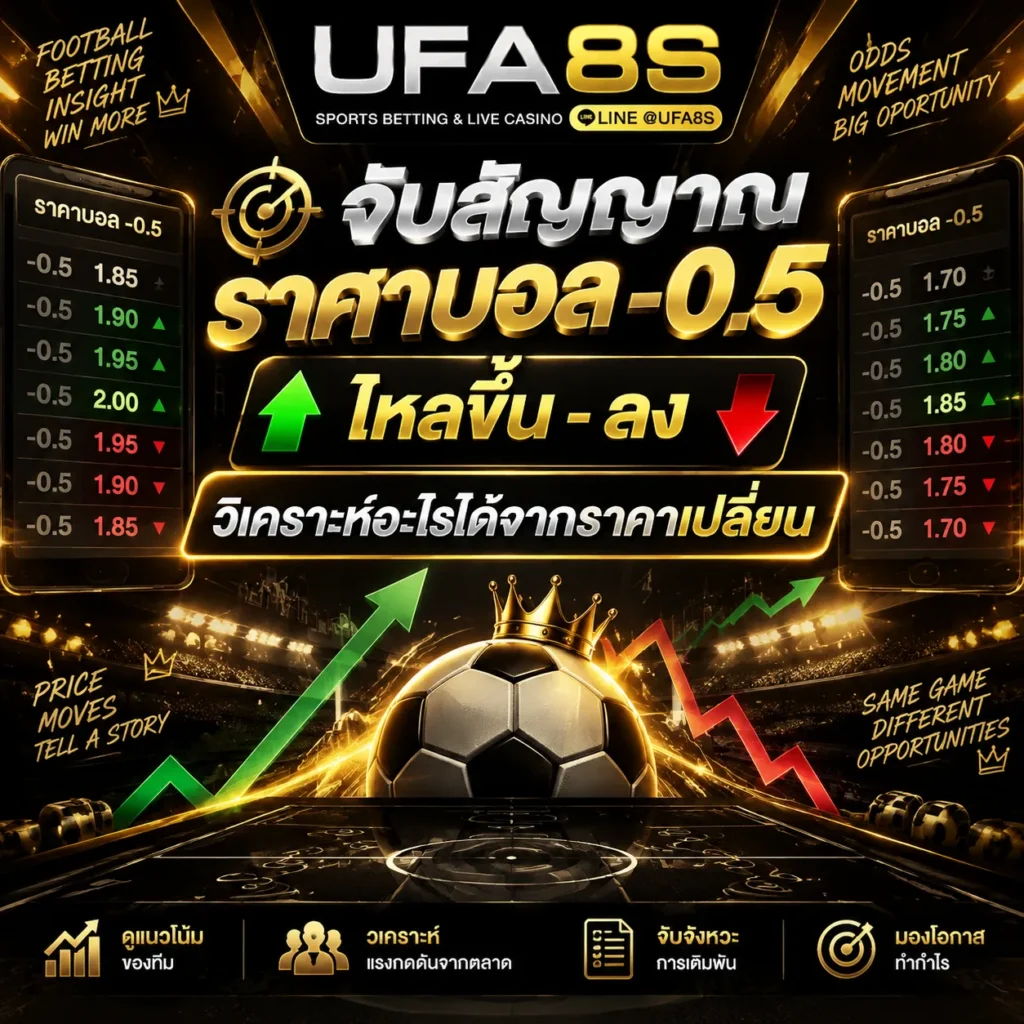 ราคาบอล 0.5